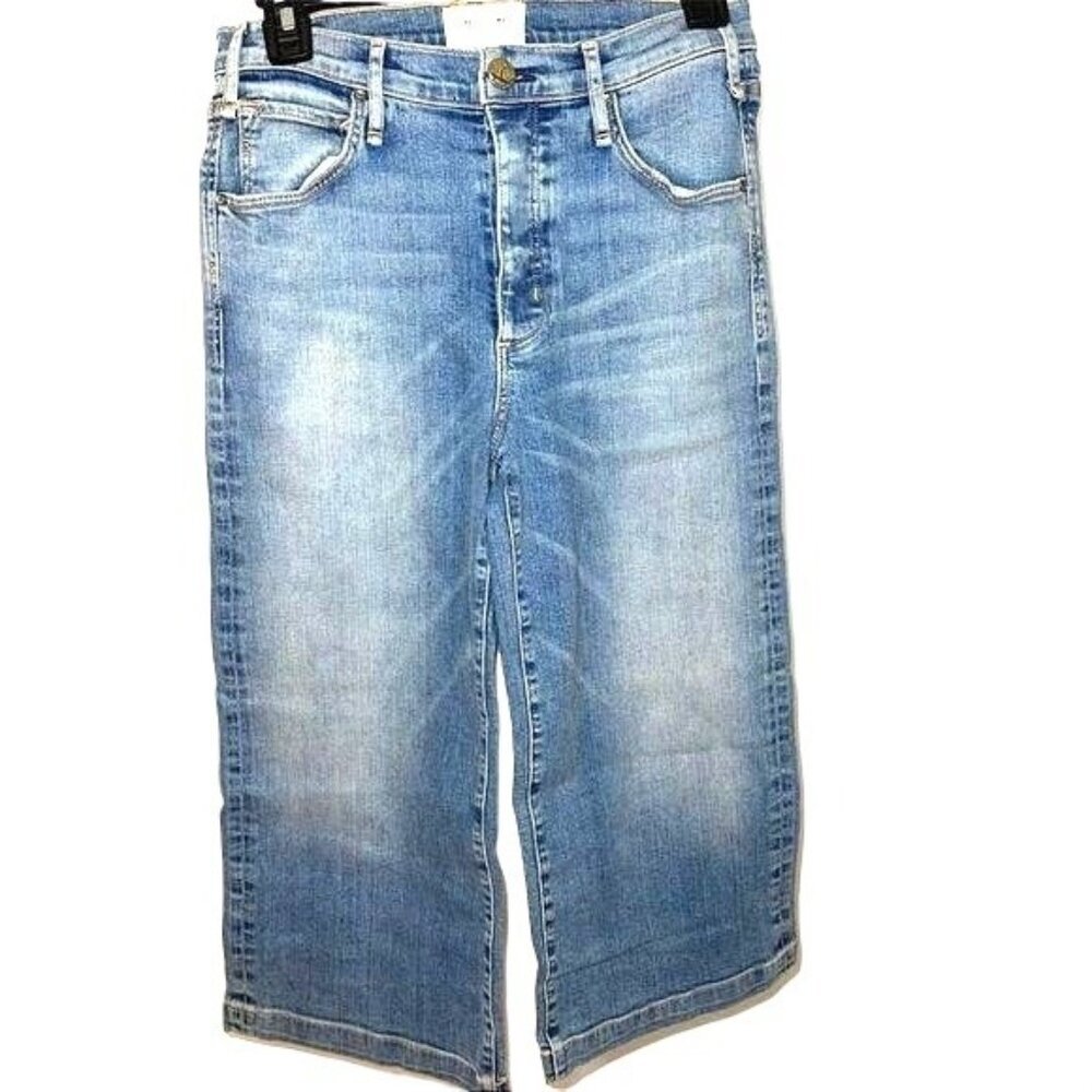 McGuire Denim Womens Jeans Size 25 Blue Culottes Bessette Sommerset High Waist